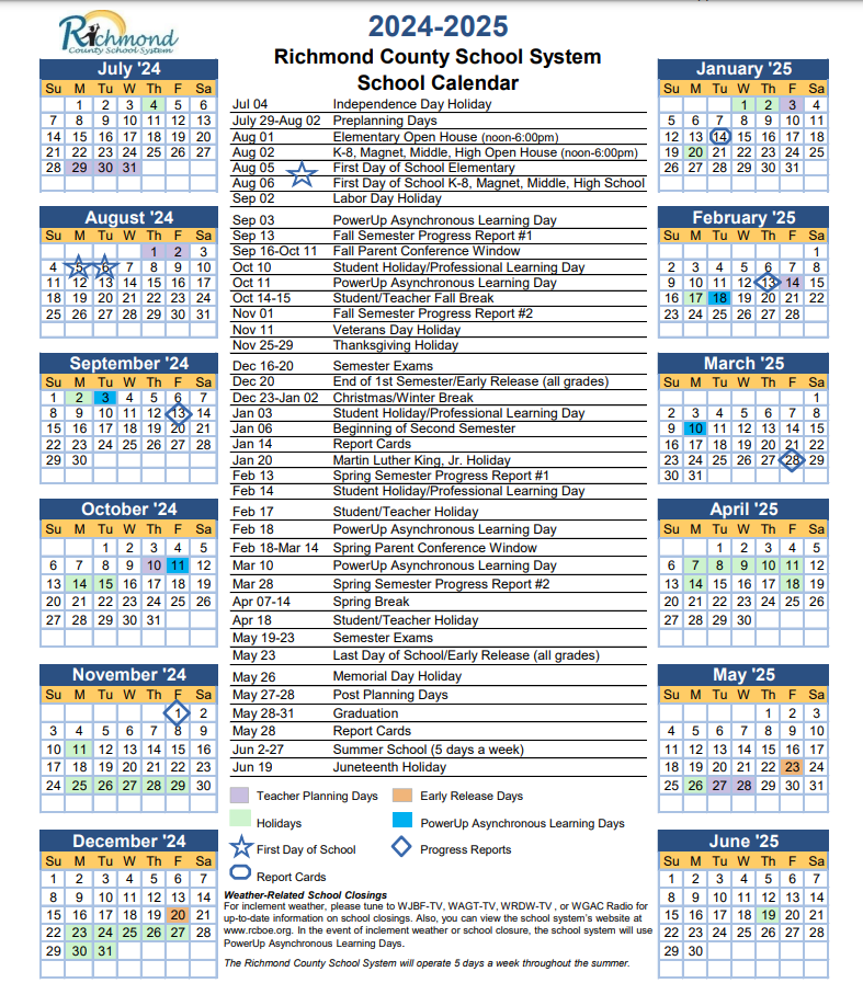 24-25 Academic Calendar